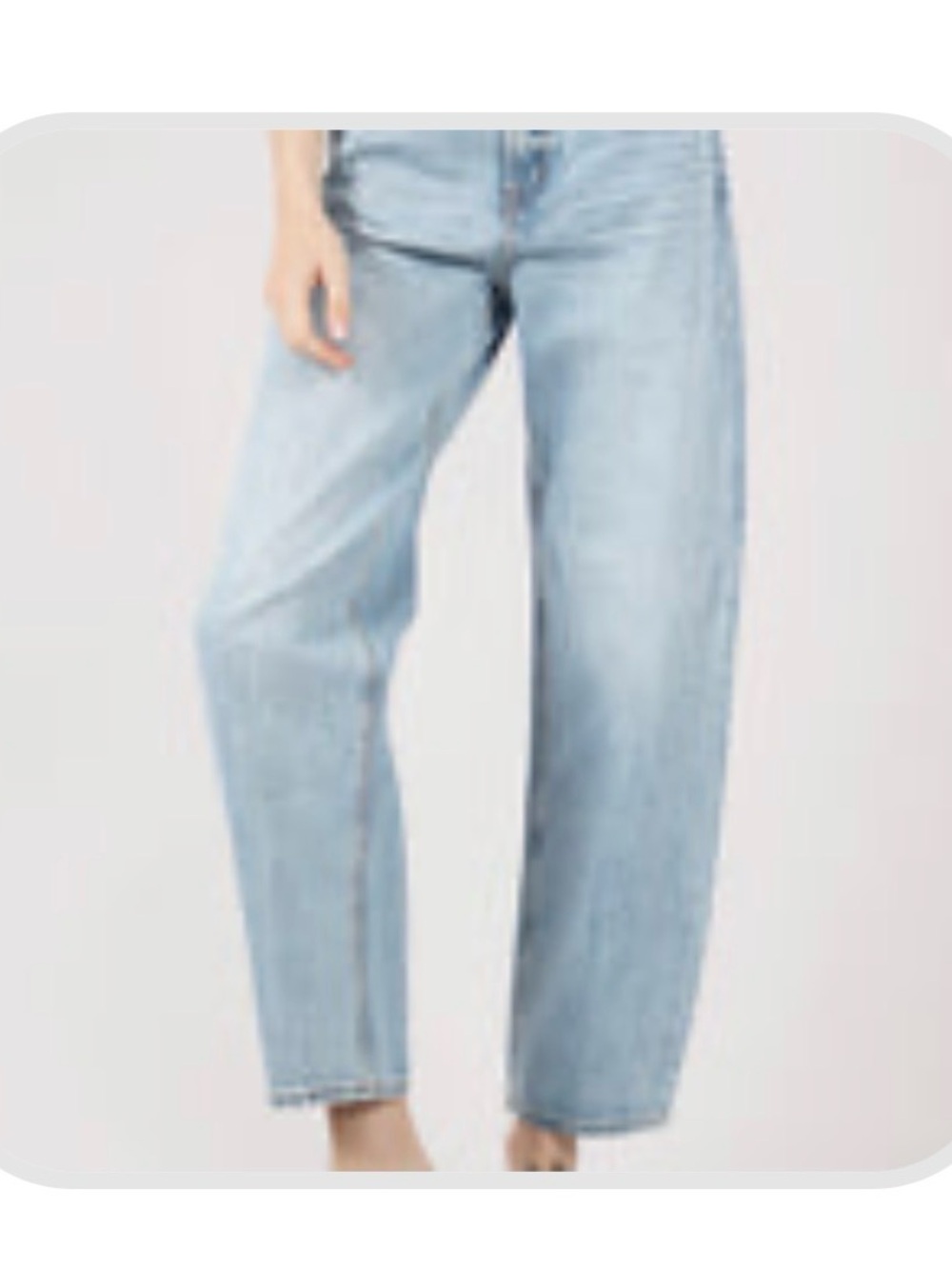 NWT Pistola “Wes” barrel jeans in Gazebo, 29